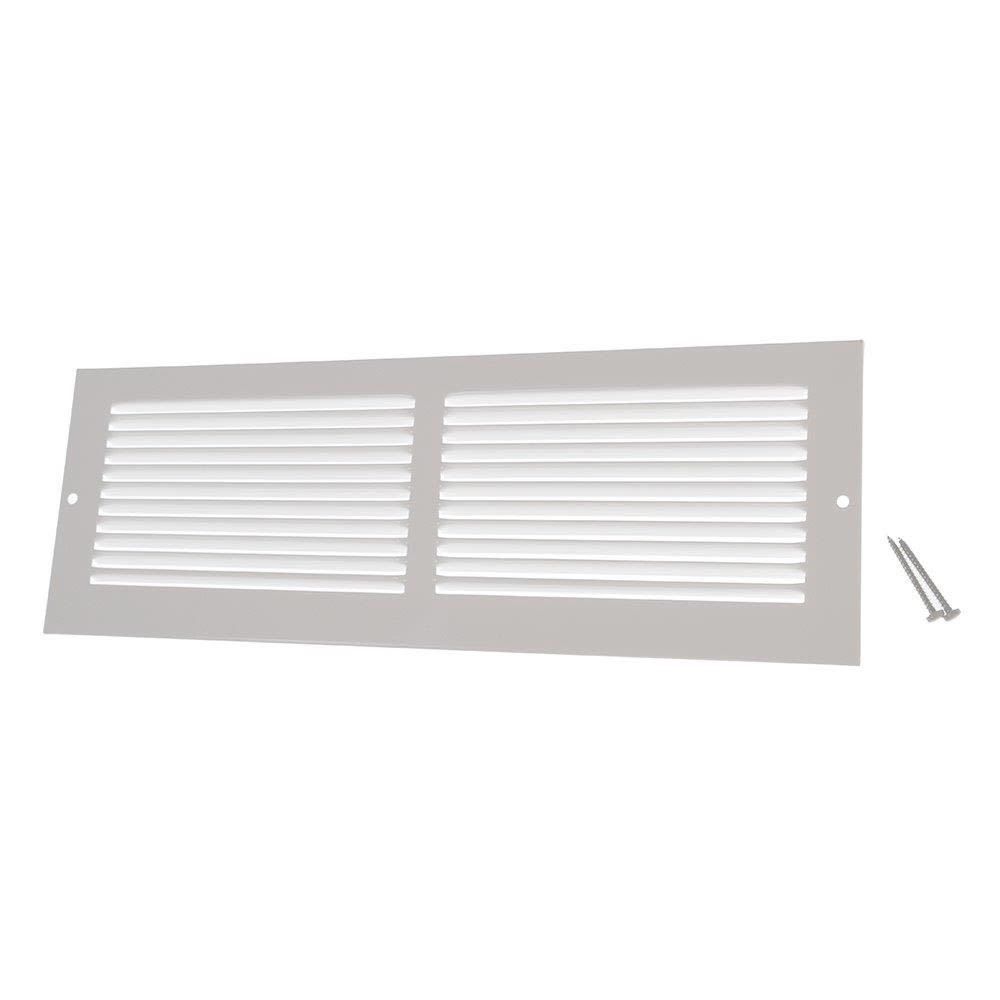 Imperial Sidewall Grille, 14" x 4", White